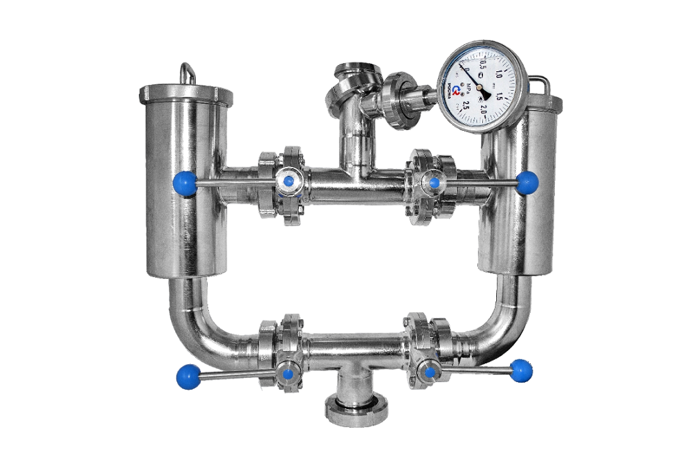 Система фильтрации молока 2-х ступенчатой очистки МИЛКФОР КАСКАД Испарители